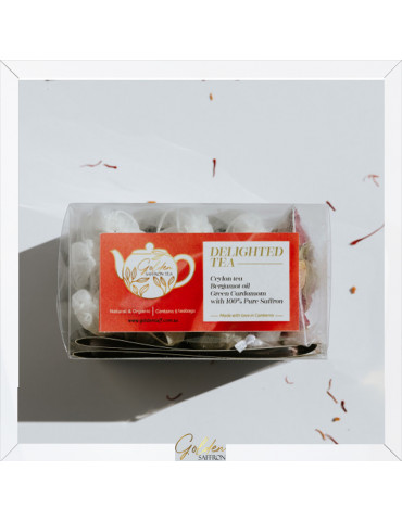 Saffron Tea | Delighted Tea