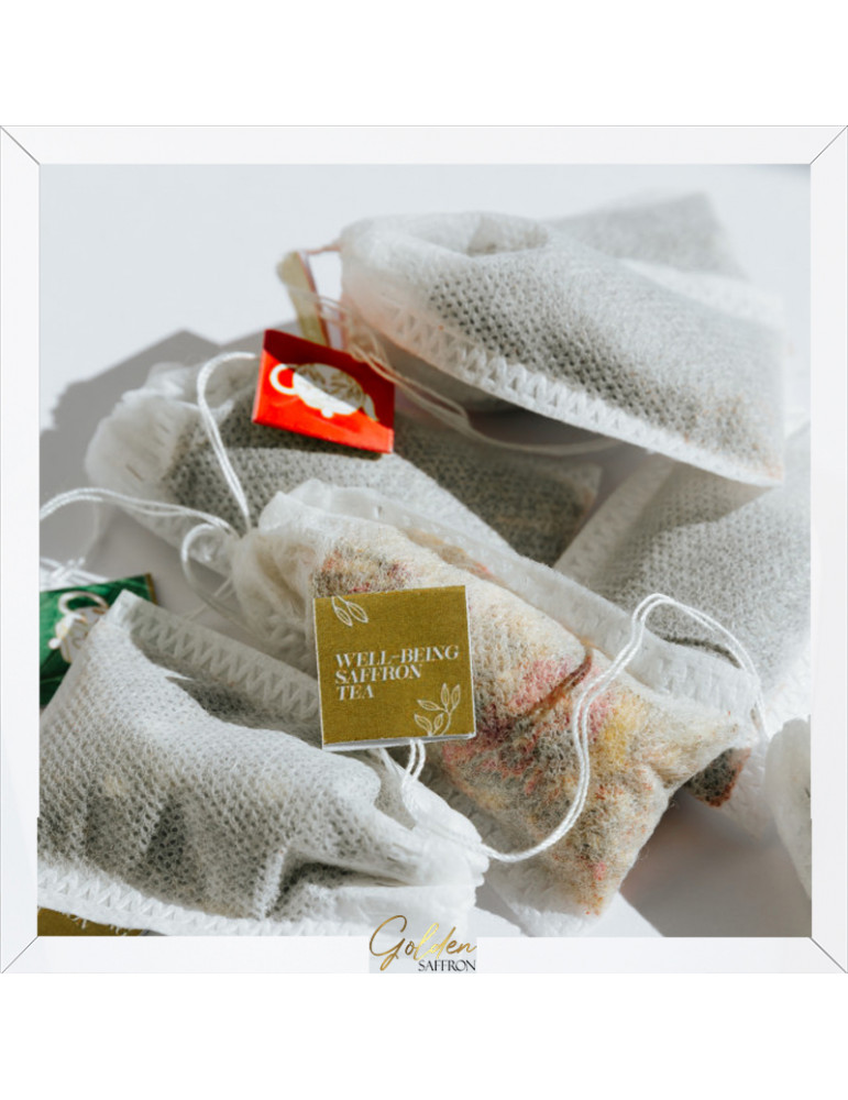 Aromatic Well-being tea with jasmine and saffron